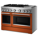 KitchenAid Scorched Orange Slide-In Range (6 cu. ft.) - KFDD948SSC