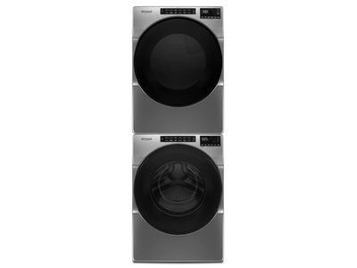 Whirlpool Chrome Shadow Front-Load Washer (5.8 cu. ft.) & Gas Dryer (7.4 cu. ft.) - WFW6605MC/WGD6605MC