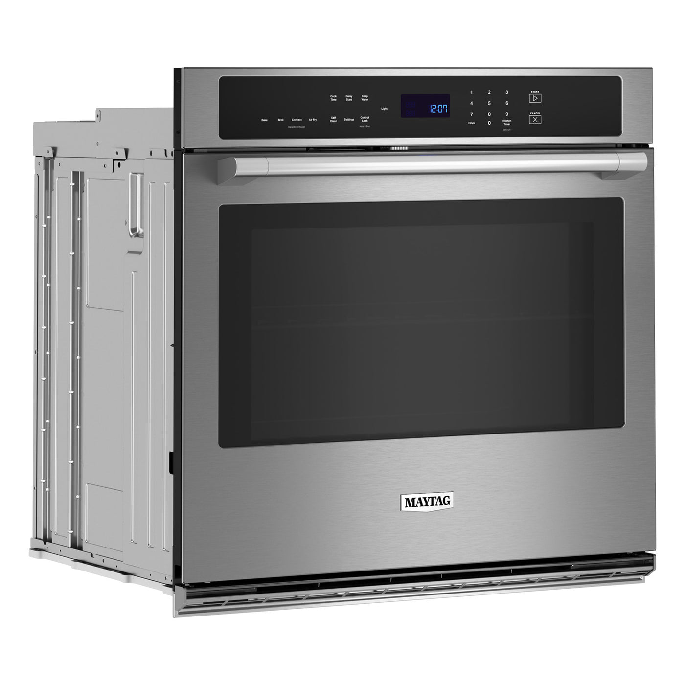 Maytag Fingerprint Resistant Stainless Steel Wall Oven (4.30 Cu Ft) - MOES6027LZ