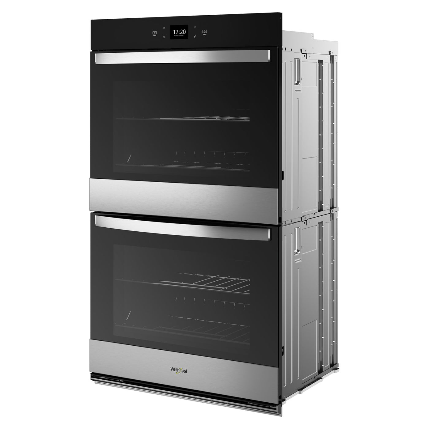 Whirlpool Fingerprint Resistant Stainless Steel Double Wall Oven (8.60 Cu Ft) - WOED5027LZ