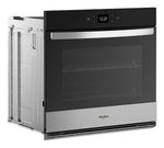 Whirlpool Fingerprint Resistant Stainless Steel Wall Oven (4.30 Cu Ft) - WOES5027LZ