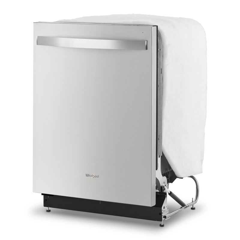 Whirlpool 24" Fingerprint Resistant Stainless Steel Dishwasher with 3rd