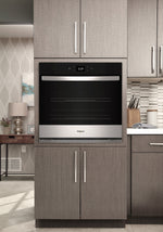 Whirlpool Fingerprint Resistant Stainless Steel Wall Oven (4.30 Cu Ft) - WOES5027LZ