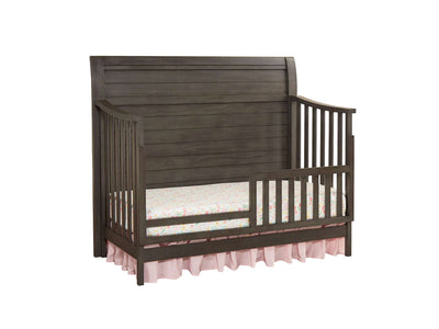 Martina Convertible Crib with Toddler Guard - Grey Dusk