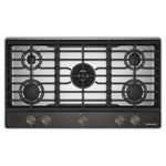 KitchenAid Black Ore Gas Cooktop - KCGK536SBE