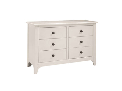 Martina 6 Drawer Dresser - Cream