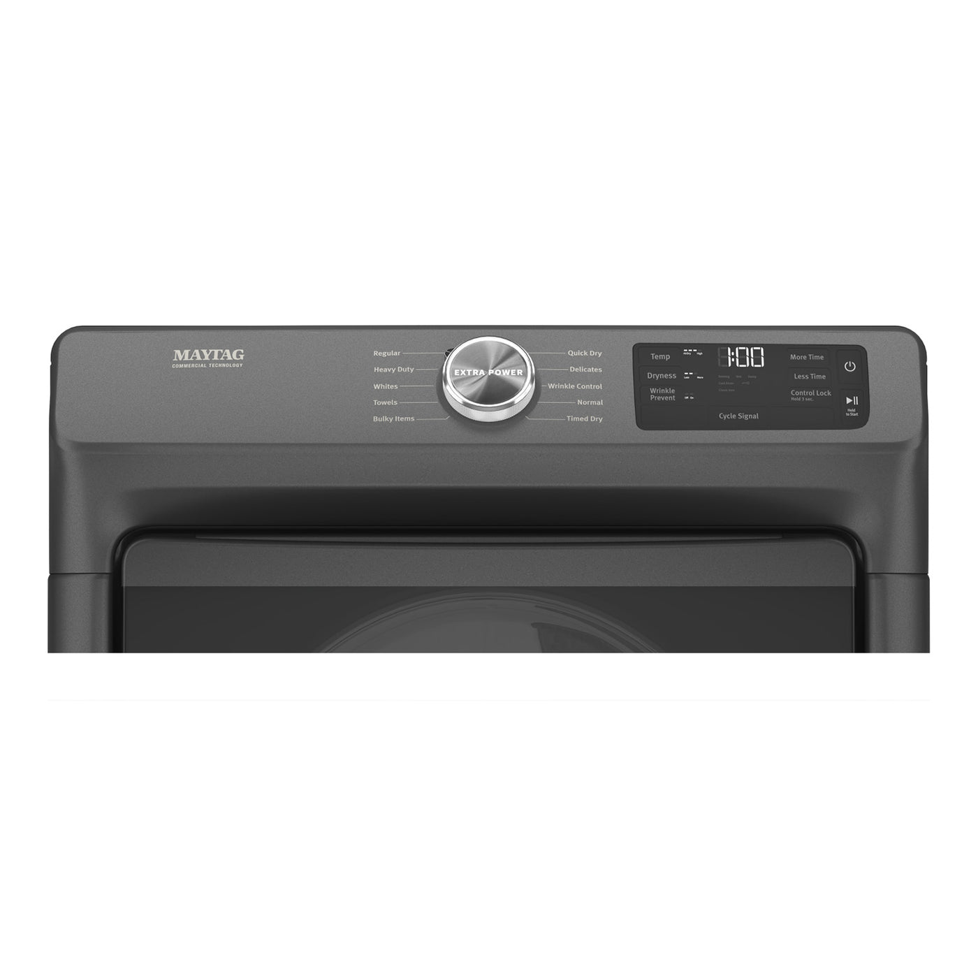 Maytag Volcano Black Front-Load Washer (5.5 cu. ft.) & Gas Dryer (7.3 cu. ft.) - MHW6630MBK/MGD5630MBK