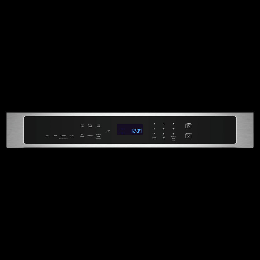 Maytag Fingerprint Resistant Stainless Steel Wall Oven with Air Fry (5.00 Cu Ft) MOES6030LZ