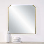 Canopus Mirror - Antique Brushed Brass