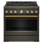 KitchenAid Black Ore Slide-In Gas Range (5 cu. ft.) - KFGS936SBE