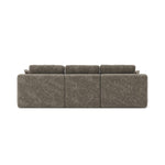 Soho All Foam Sectional - Brown