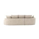 Ibiza All Foam Sectional - Beige