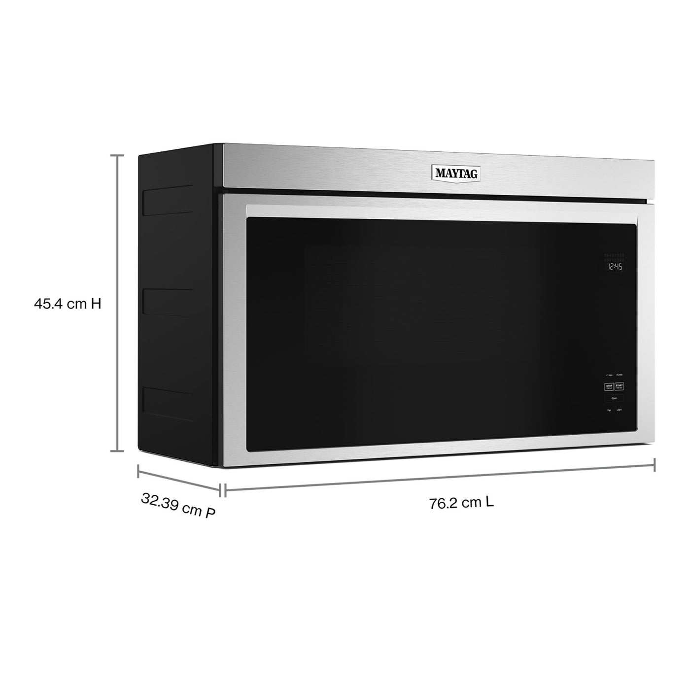 Maytag Fingerprint Resistant Stainless Steel Over-the-Range Microwave (1.10 Cu Ft) - YMMMF6030PZ