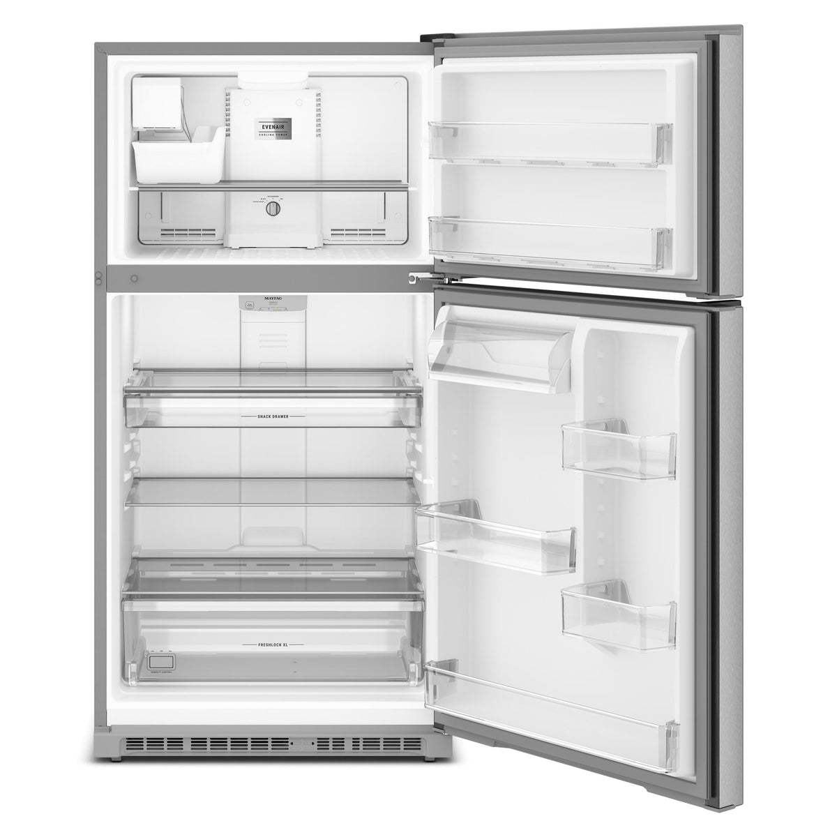 Maytag 33" 21.0 Cu. Ft. Fingerprint-Resistant Stainless Steel Top Freezer Refrigerator – MRTX7621TZ