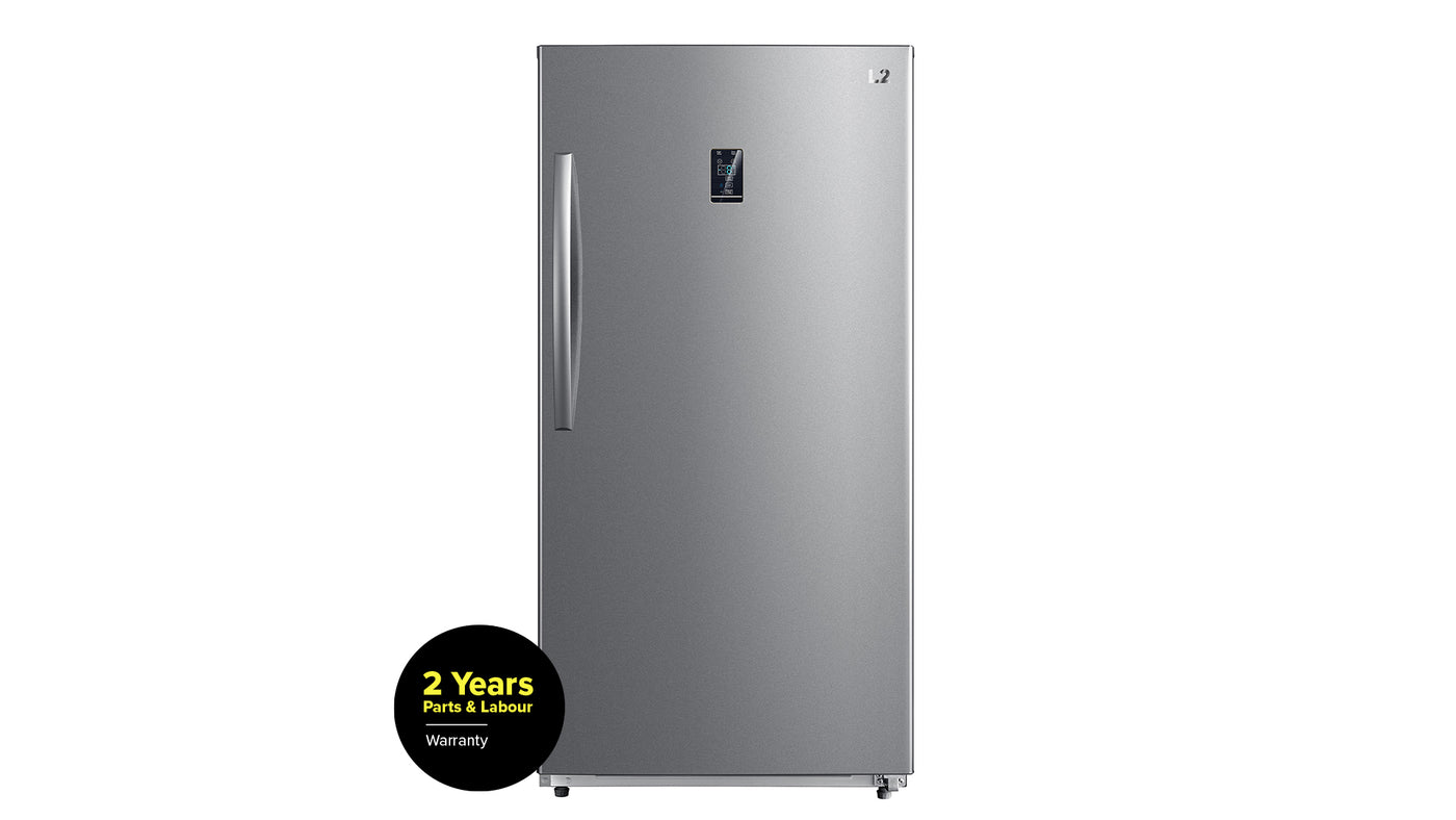 L2 Stainless Steel Upright Freezerand Convertible Fridge (17 Cu. Ft) - LRU17B6ASS