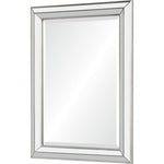 Duval Mirror - Silver Leaf
