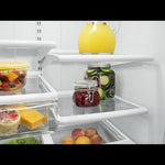 Whirlpool 30" 18.4 Cu. Ft. White Bottom-Freezer Refrigerator - WRB329DFBW