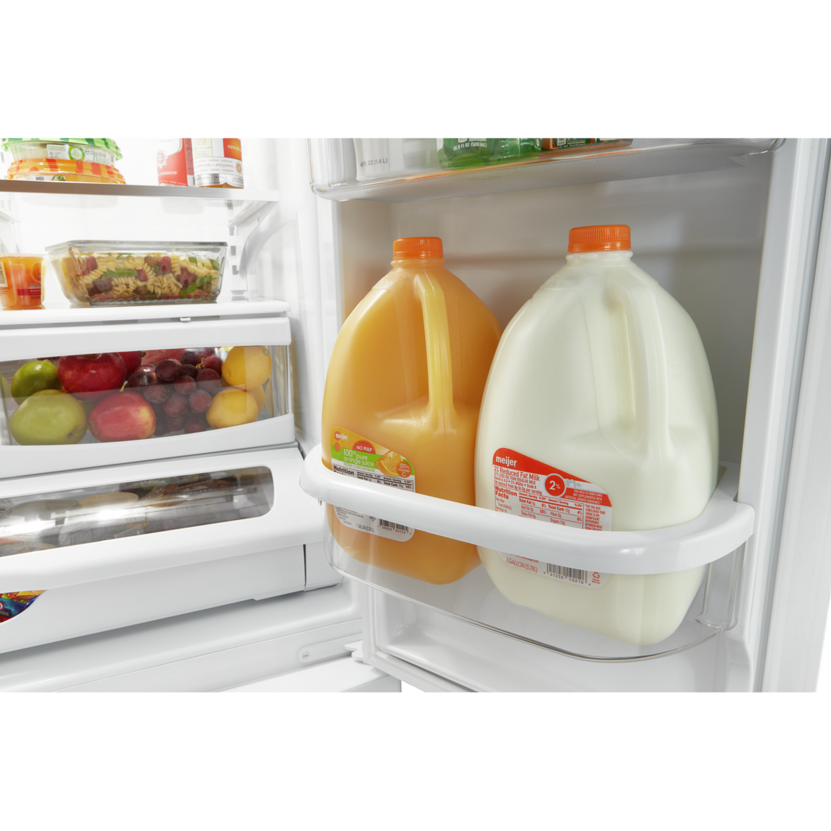 Whirlpool White Counter-Depth French Door Refrigerator (20 Cu. Ft.) - WRF540CWHW