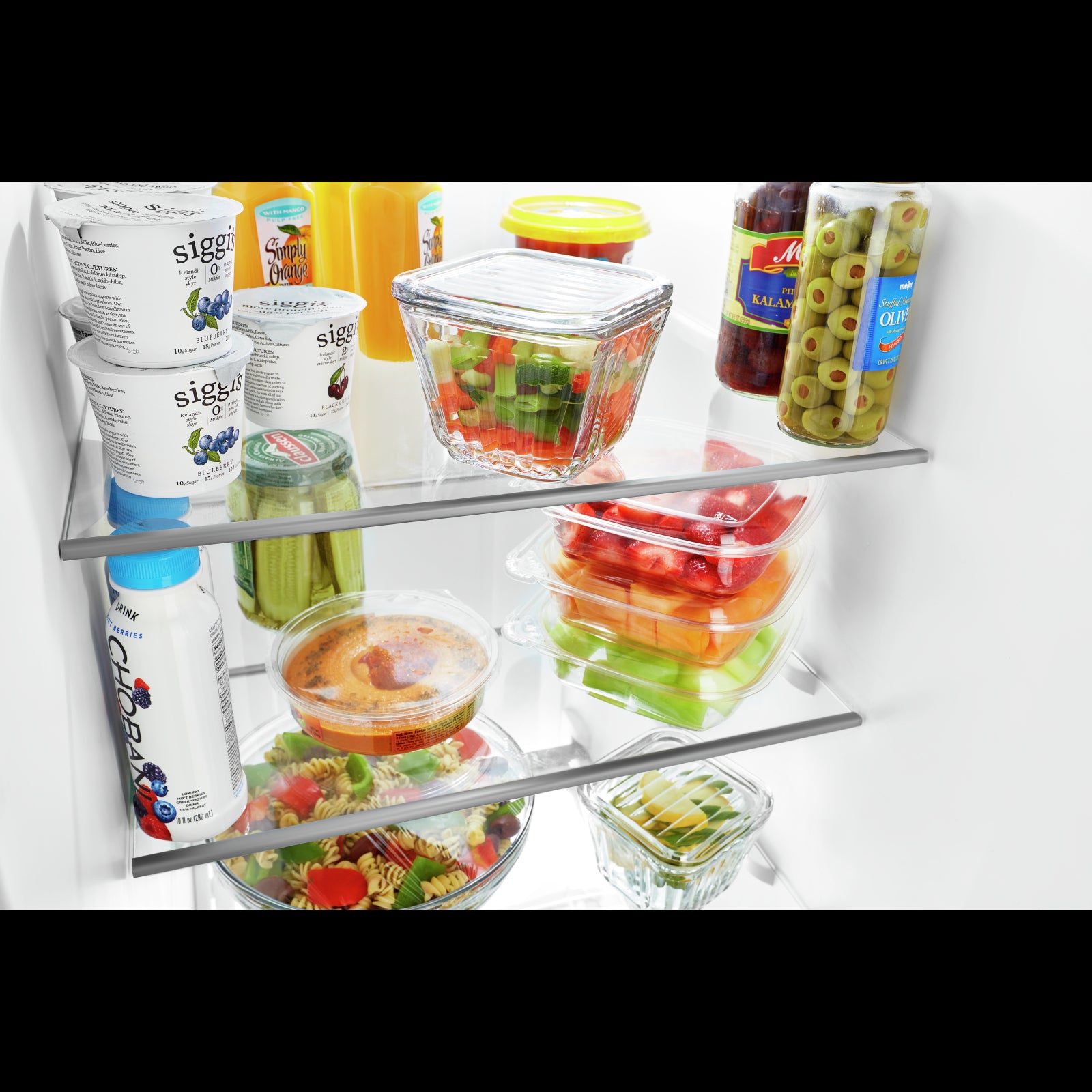 Whirlpool 32.75" 21 Cu. Ft. White Side-by-Side Refrigerator - WRS321SDHW