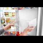 Whirlpool 32.75" 21 Cu. Ft. White Side-by-Side Refrigerator - WRS321SDHW