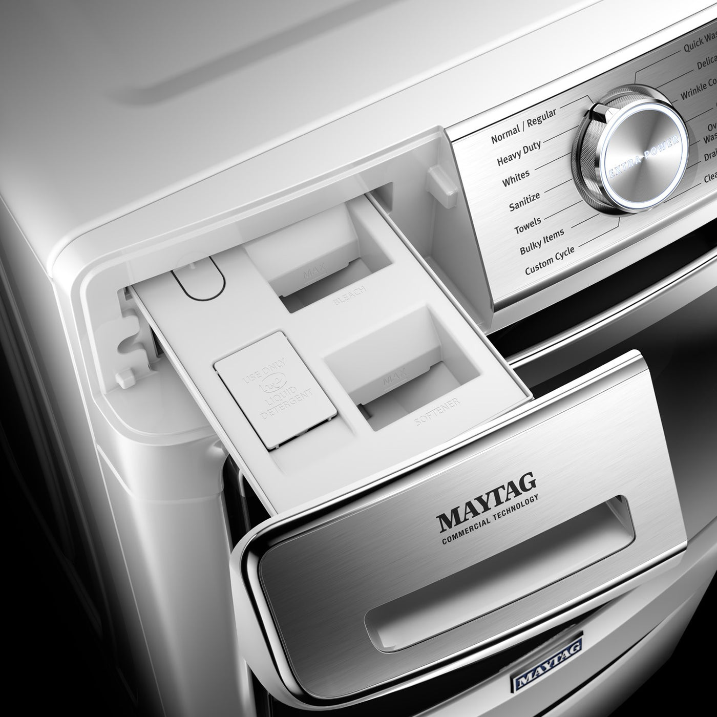 Maytag White Front-Load Washer (5.8 cu. ft.) & Gas Dryer (7.3 cu. ft.) - MHW8630HW/MGD8630HW