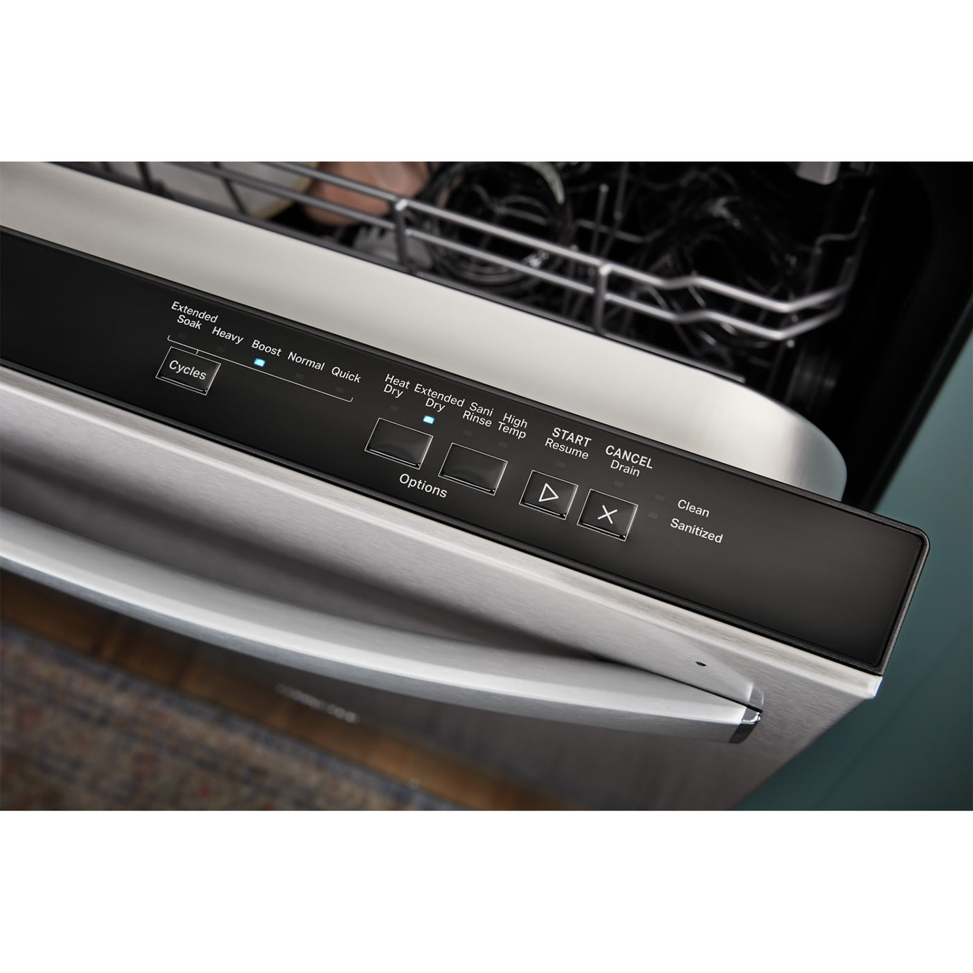 Whirlpool 24" Fingerprint Resistant Stainless Steel Dishwasher with 3rd Rack (51 dBA) - WDT730HAMZ