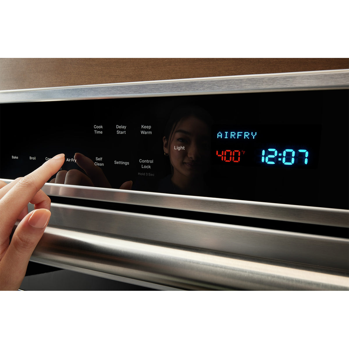 Maytag Fingerprint Resistant Stainless Steel Wall Oven with Air Fry (5.