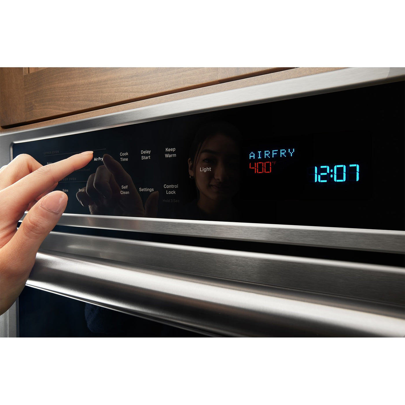 Maytag Fingerprint Resistant Stainless Steel Double Wall Oven (8.60 Cu Ft) - MOED6027LZ