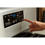Whirlpool 30" Black Gas Range (5.00 Cu. Ft) - WFG515S0MB
