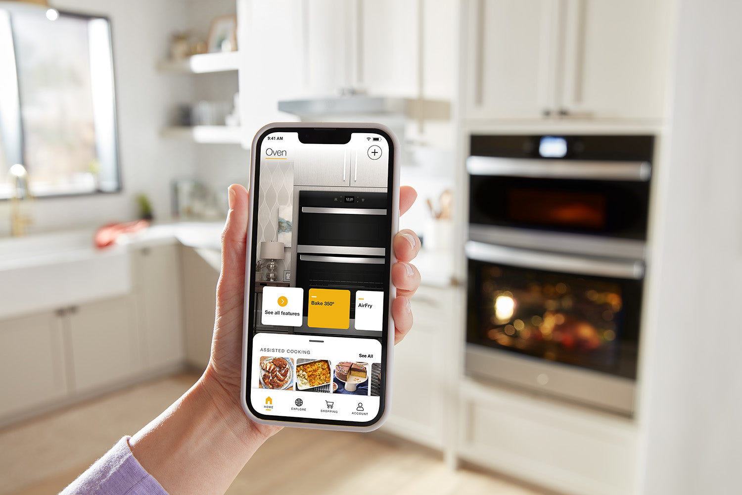 Whirlpool Black Stainless Steel with PrintShield™ Finish Combi Wall Oven (6.4 Cu Ft) - WOEC7030PV