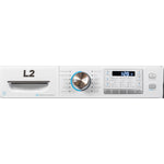 L2 White Front Load Washer with French Display (5.2 Cu. Ft) - LF52N3AWWFR