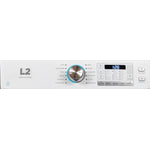 L2 White Electric Dryer with French Display (8.0 Cu. Ft) - LE52N3AWWFR