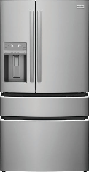 Frigidaire Gallery Smudge-Proof® Stainless Steel Counter-Depth 4-Door French Refrigerator (21.5 Cu. Ft.) - GRMC2273CF