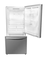 Danby 23.5" 18.7 Cu. Ft. Stainless Steel Bottom-Freezer Refrigerator - DBM187E1SSDB