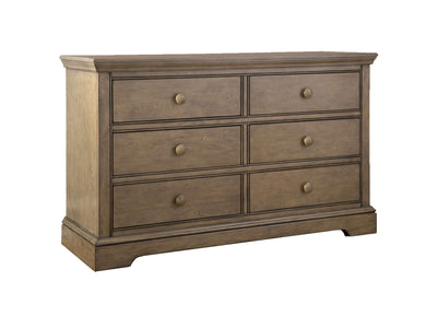 Hanley 6 Drawer Dresser - Cashew