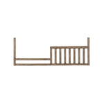 Hanley Convertible Crib with Toddler Guard Rail Package - Cashew