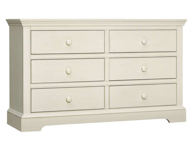 Hanley 6 Drawer Dresser - Chalk