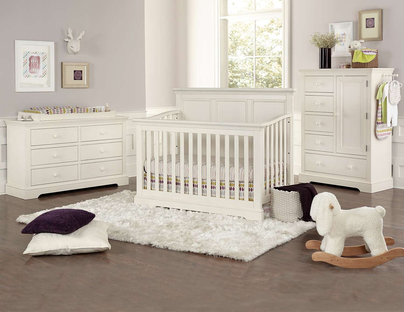 Hanley Chifferobe - Chalk
