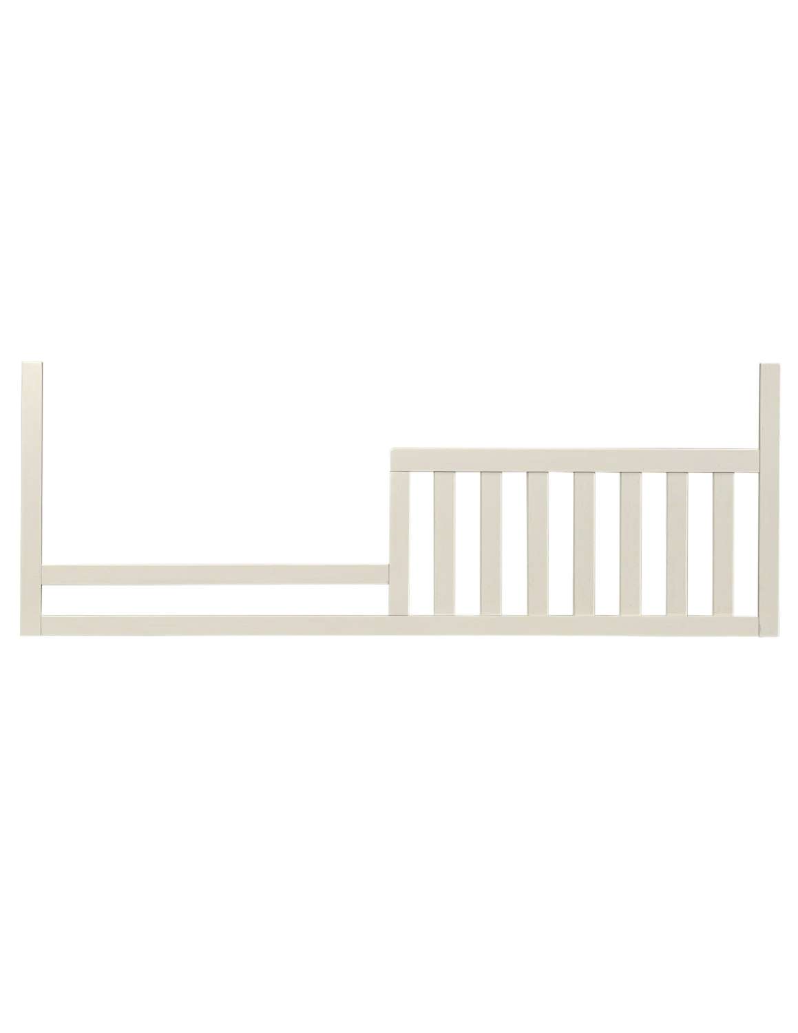 Hanley Cottage Crib with Toddler Guard Rail Package - Chalk