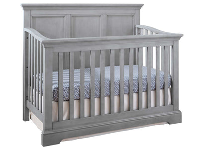 Hanley Convertible Crib with Full Size Rails Package - Cloud