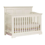 Hanley Convertible Crib with Full Size Rails Package - Chalk