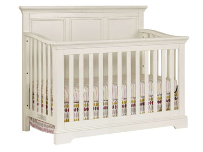 Hanley Convertible Crib with Full Size Rails Package - Chalk