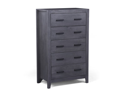 Palm Harbour 5 Drawer Chest - Grey