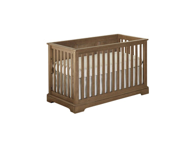 Hanley Cottage Crib with Full Size Rails Package - Cashew