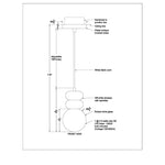 Tempress Pendant Light - White