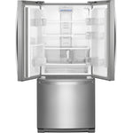 Whirlpool Fingerprint Resistant Stainless Kitchen Package with French Door Refrigerator, Electric Range & Built-In Dishwasher
