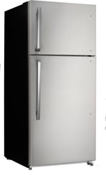 Danby 29.5" 18.1 Cu. Ft. Stainless Steel Top-Freezer Refrigerator - DFF180E2SSDB