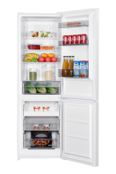 Danby 23.75" 10.3 Cu. Ft. White Compact Bottom-Freezer Refrigerator - DBMF100B1WDB