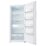 L2 White Upright Freezer and Convertible Fridge ( 17 Cu. Ft) - LRU17B6AWW