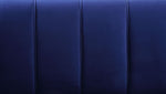 Bildud Velvet Sofa - Blue